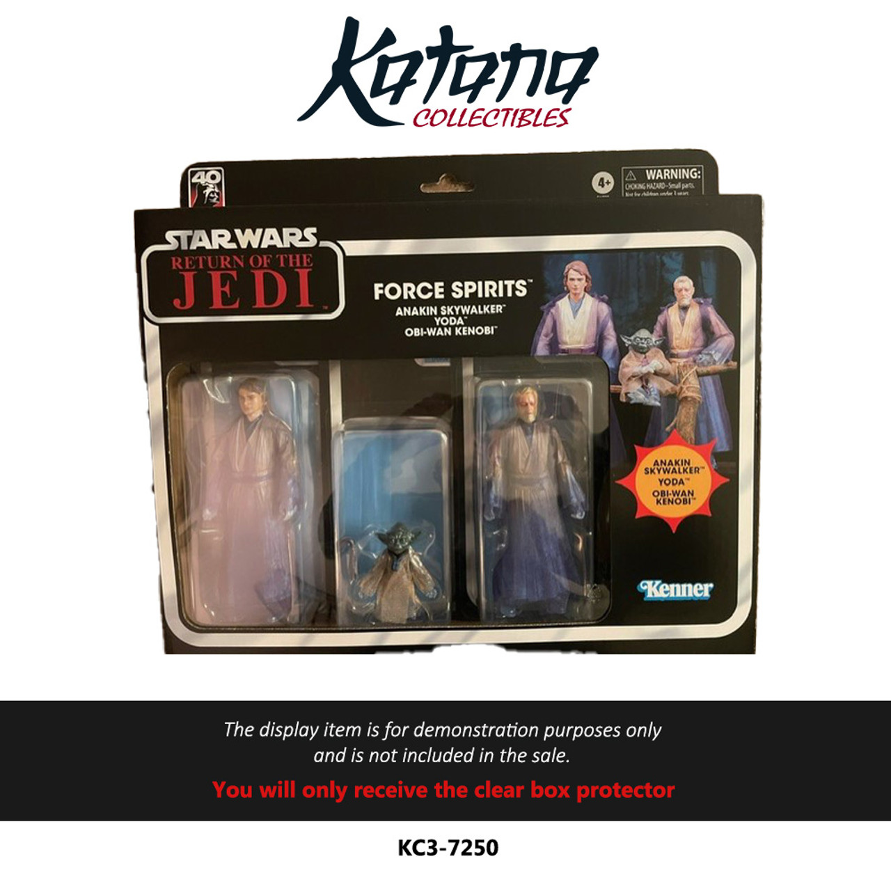 Katana Collectibles Protector For Star Wars The Black Series Force Spirits