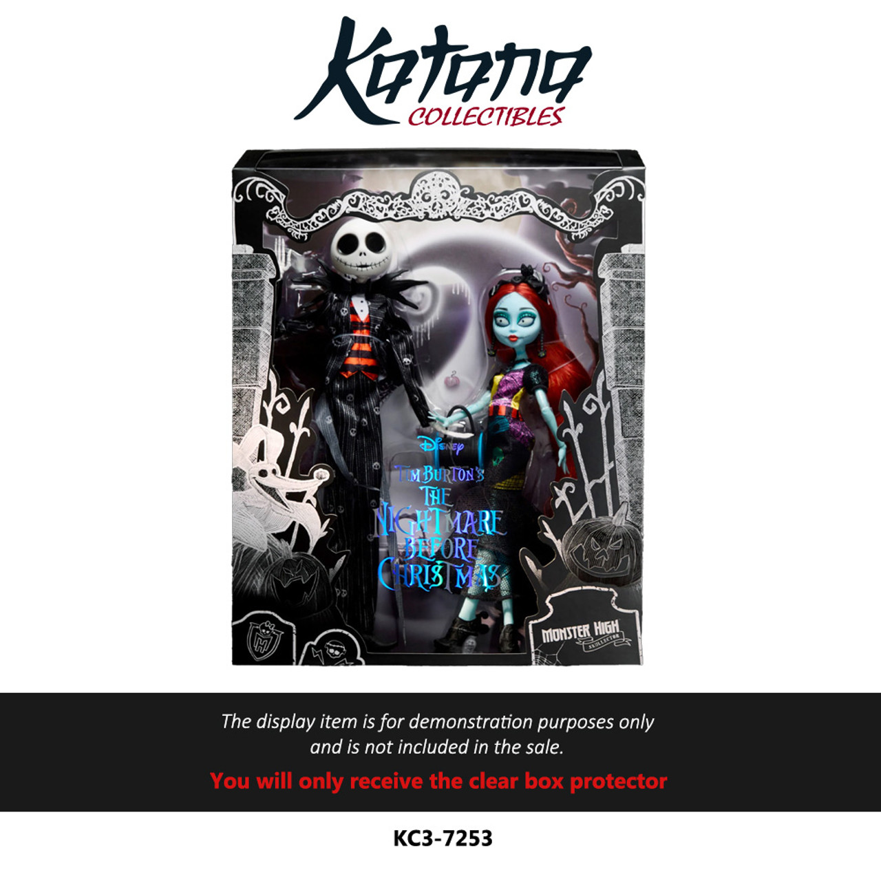 Katana Collectibles Protector For Monster High Skullector The Nightmare Before Christmas Dolls