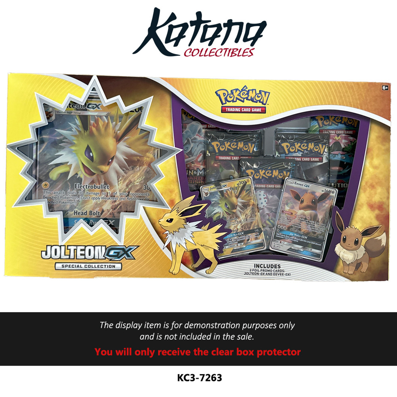 Katana Collectibles Protector For Pokémon Jolteon GX Special Collection