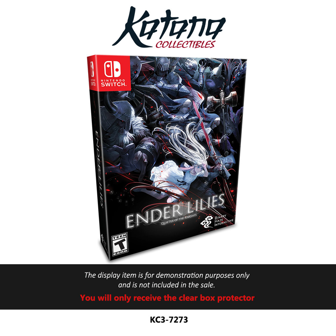 Katana Collectibles Protector For ENDER LILIES: Quietus of the Knights Collector's Edition (Switch)