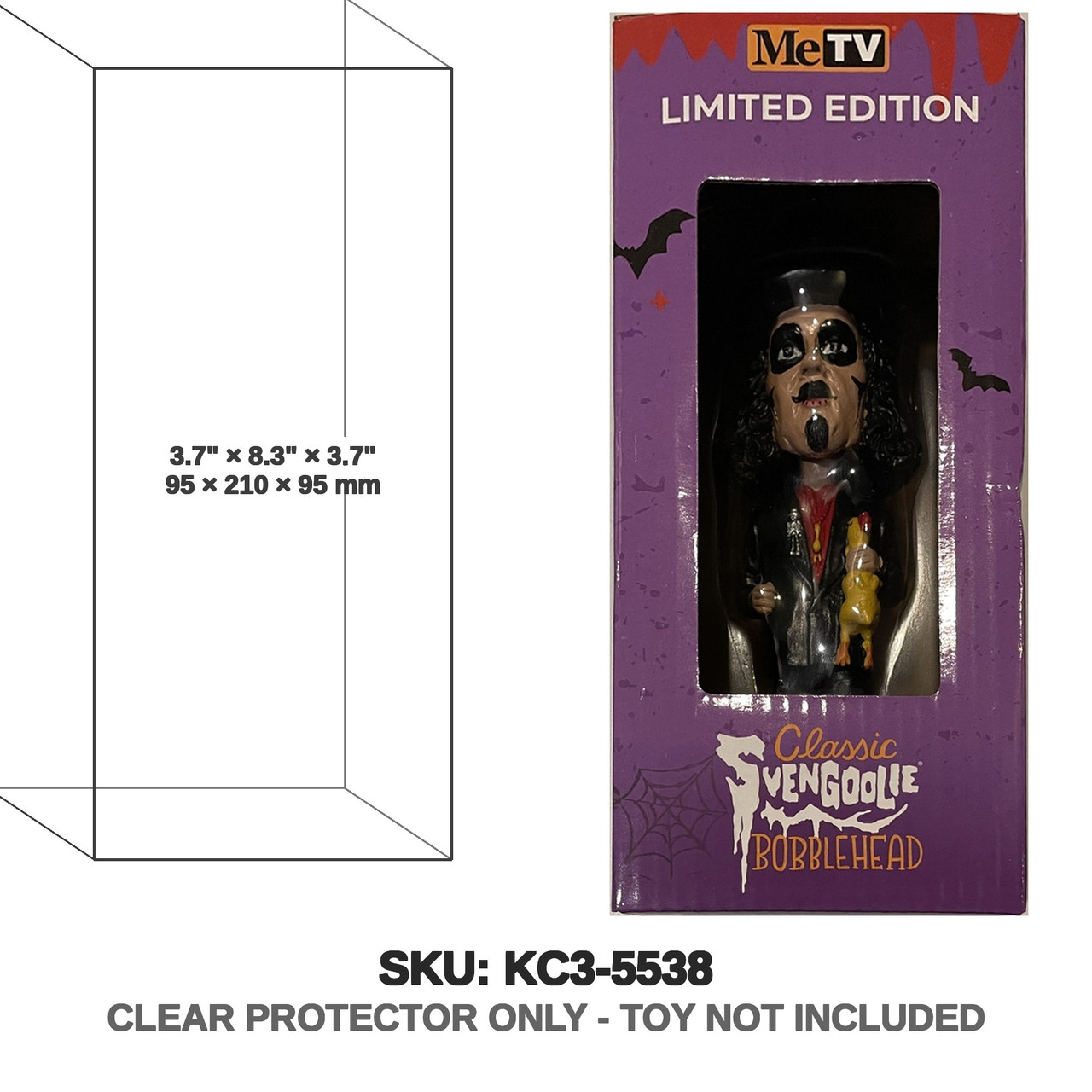 NECA Svengoolie Bobblehead Box