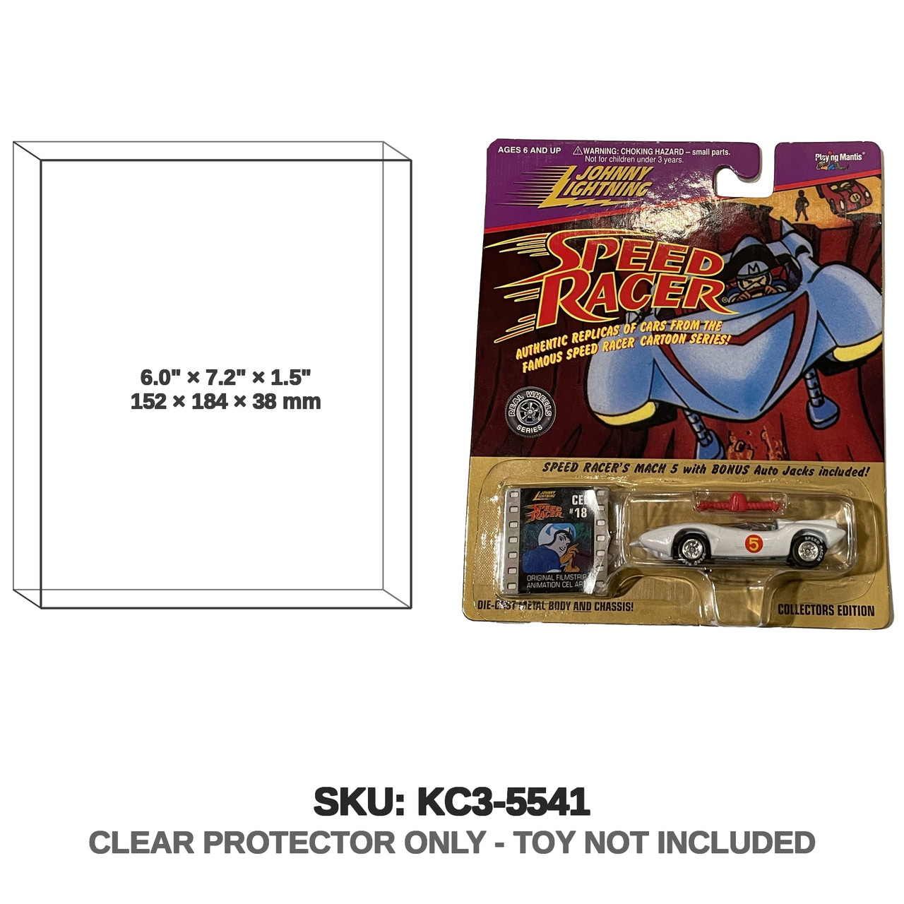 Mach 5 Speed Racer Johnny Lightning Die Cast