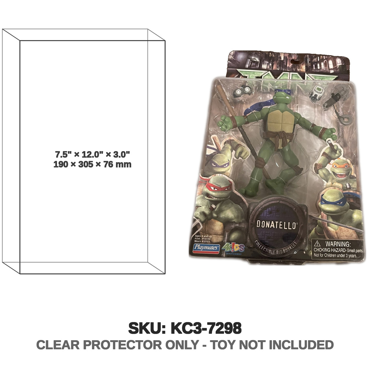 Donatello TMNT CGI Movie 2006 Figure