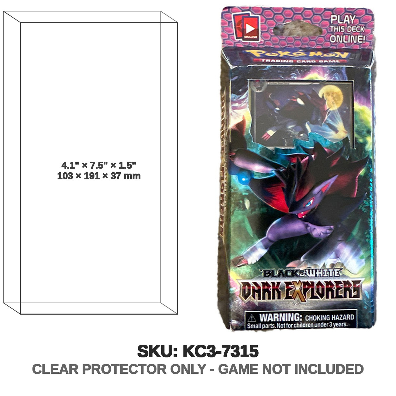 Pokemon Black & White Dark Explorers Theme Deck