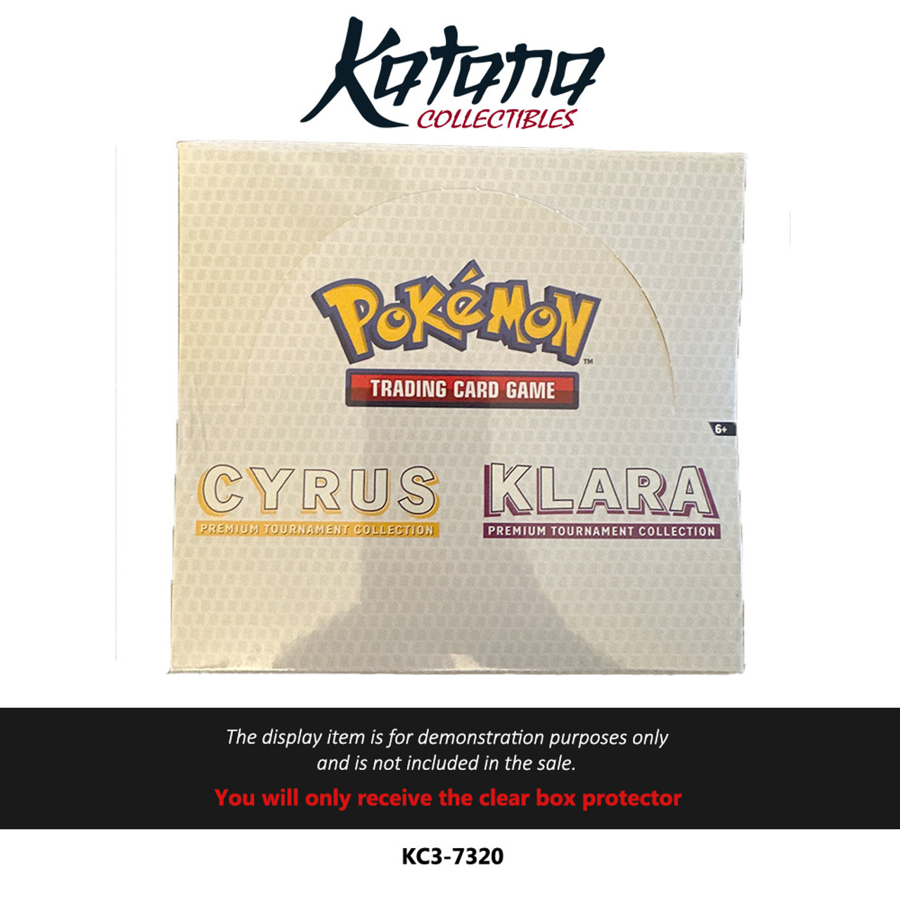 Katana Collectibles Protector For Pokémon Cyrus & Klara Premium Tournament Collection Display Box