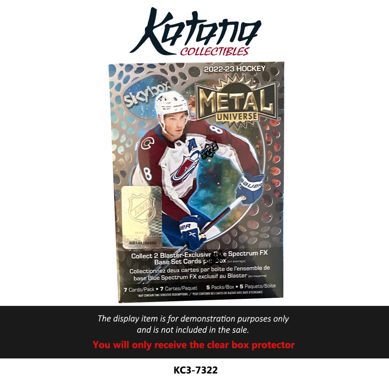 Katana Collectibles Protector For Metal Universe Hockey Skybox