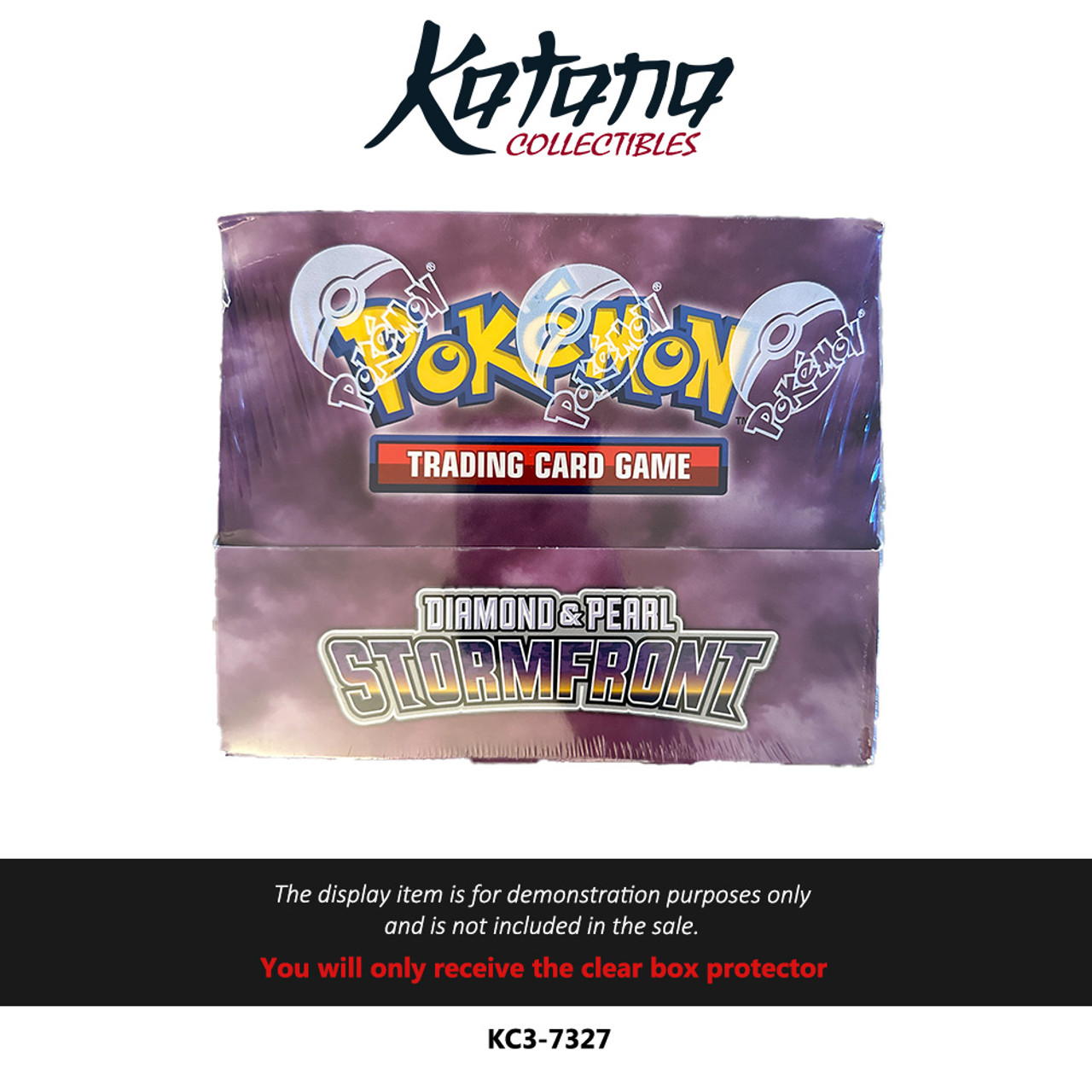 Katana Collectibles Protector For Pokémon Diamond & Pearl Theme Deck Display Box
