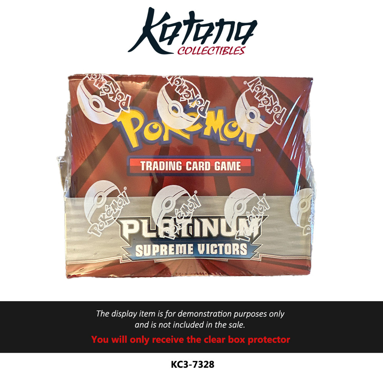 Katana Collectibles Protector For Pokémon Platinum Theme Deck Display Box