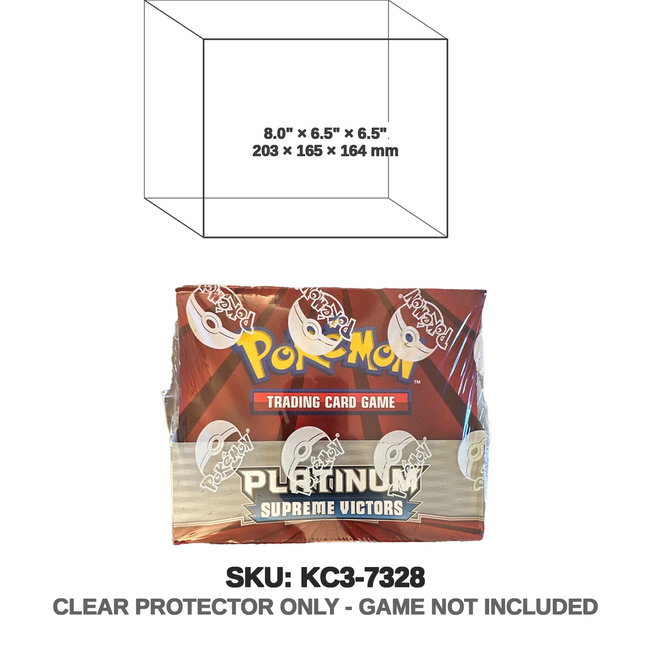 Pokémon Platinum Theme Deck Display Box