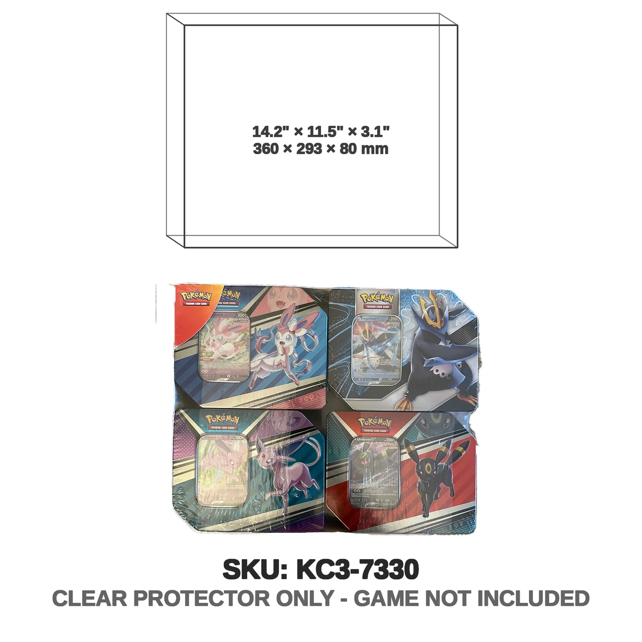 The Pokemon Company Pokemon Costco 4-Pack Tins