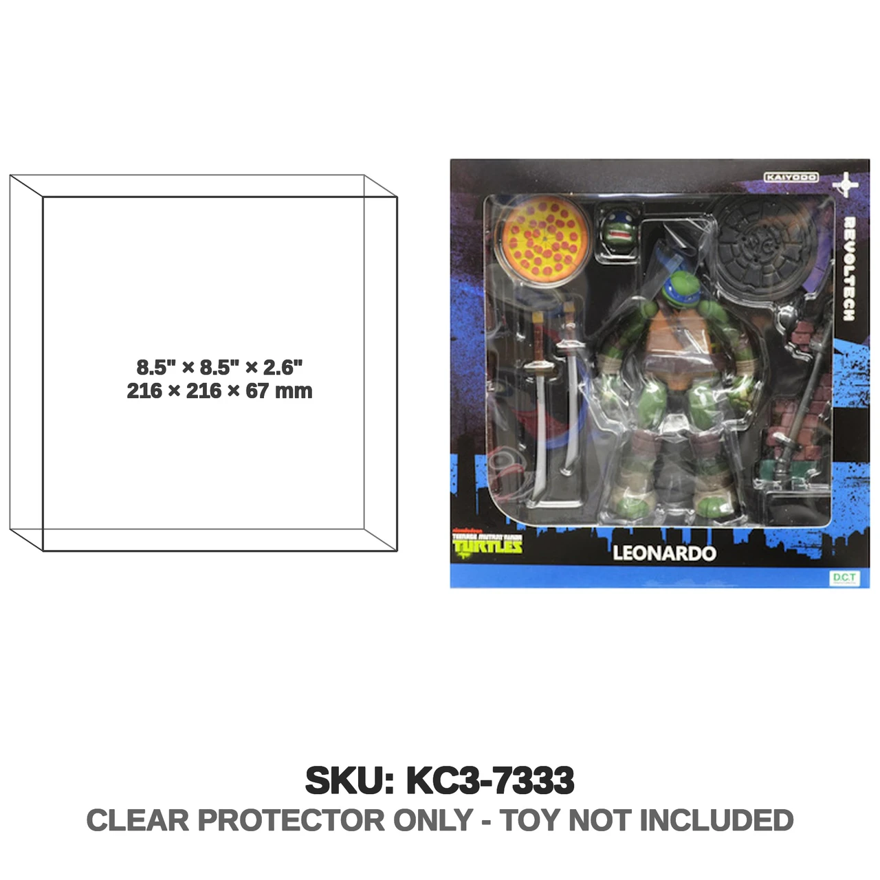 Leonardo TMNT Revoltech Amazing Yamaguchi Figure