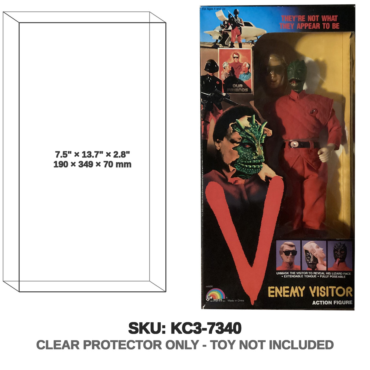 V Enemy Visitor Action Figure