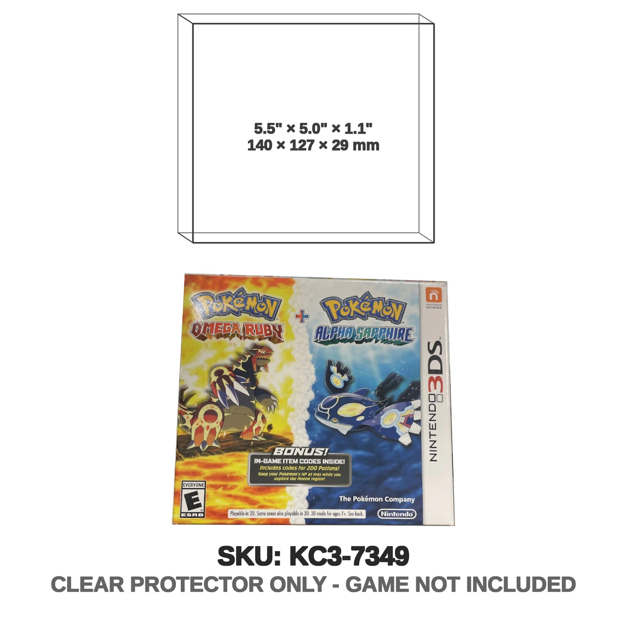 Pokemon Omega Ruby Alpha Sapphire 3DS Dual Pack