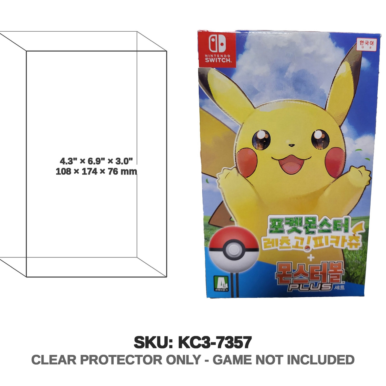 Nintendo Pokemon Pikachu Nintendo Switch Korean Version