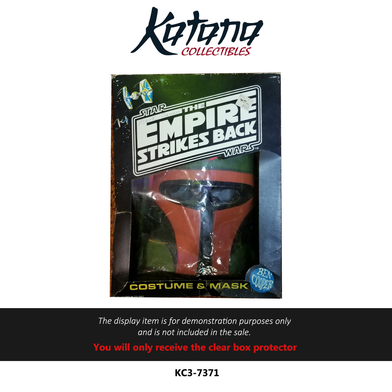 Katana Collectibles Protector For Boba Fett Star Wars The Empire Strikes Back Costume And Mask By Ben Cooper