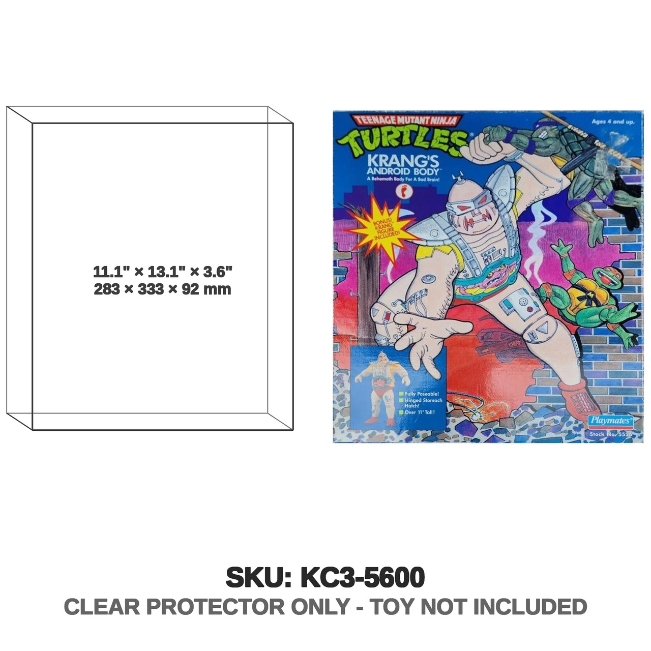 Vintage TMNT  Krang's Android Body