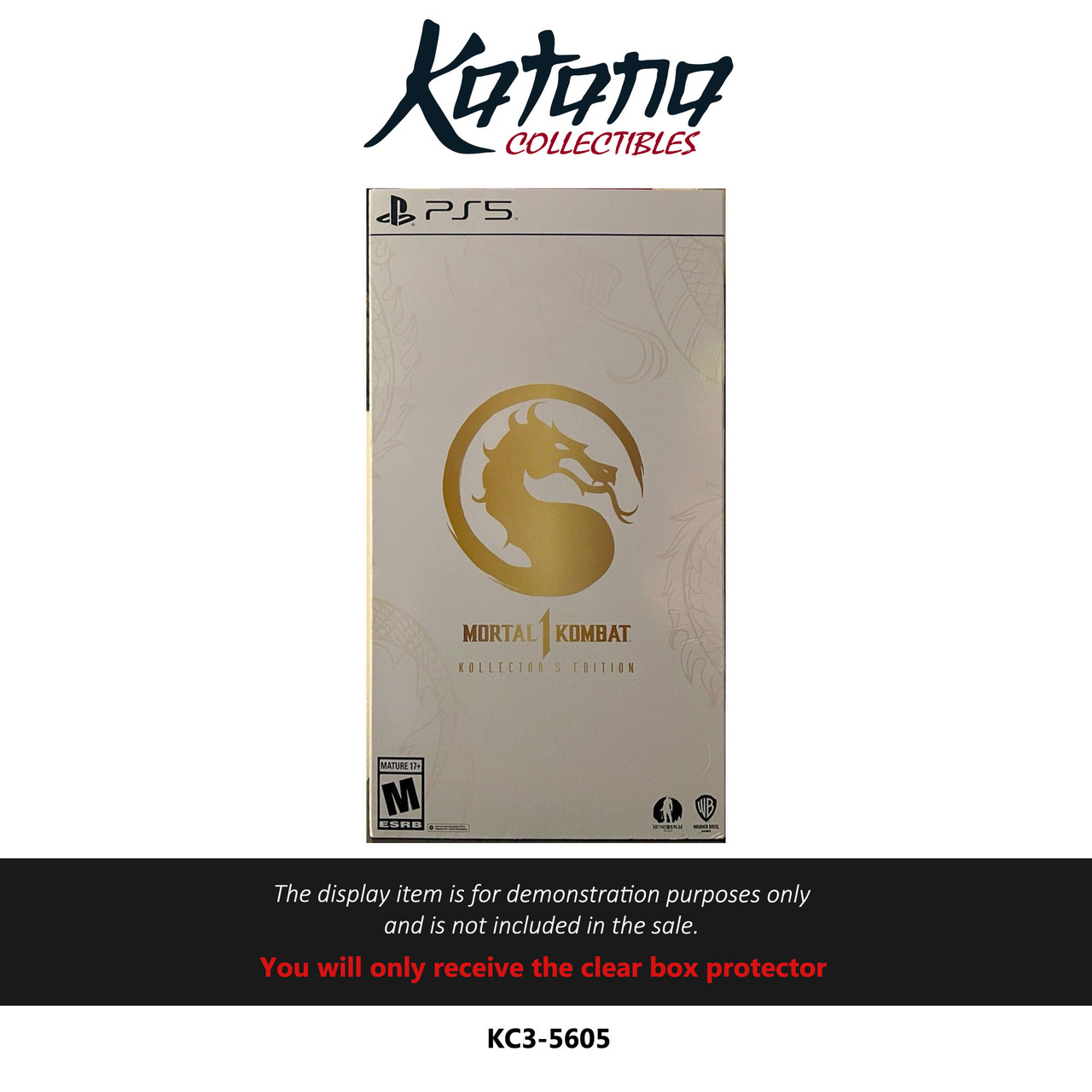 Katana Collectibles Protector For PS5 Mortal Kombat, Collector Edition