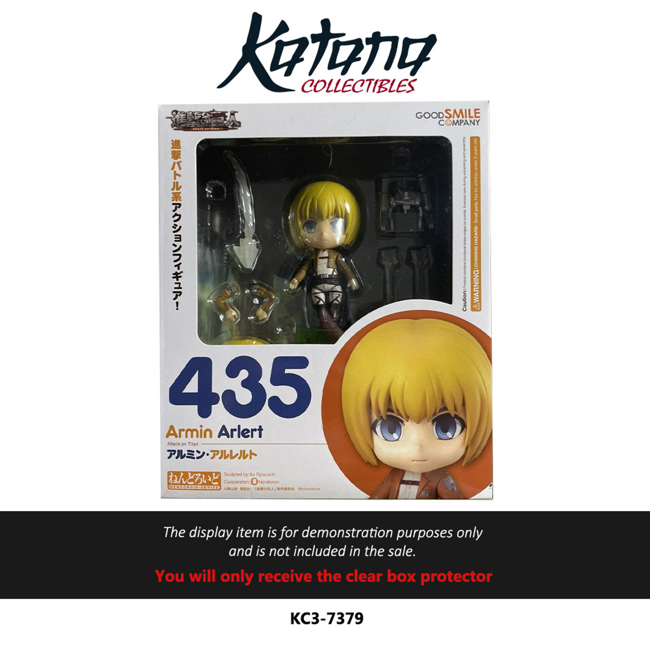 Katana Collectibles Protector For Shingeki No Kyojin - Armin Arlert - Nendoroid (#435) (Good Smile Company)