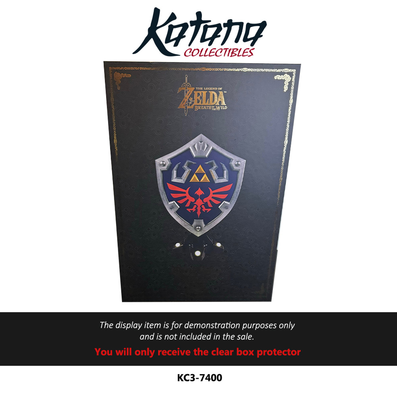 Katana Collectibles Protector For First 4 Figure Breath Of The Wild Hylian Shield Exclusive Edition