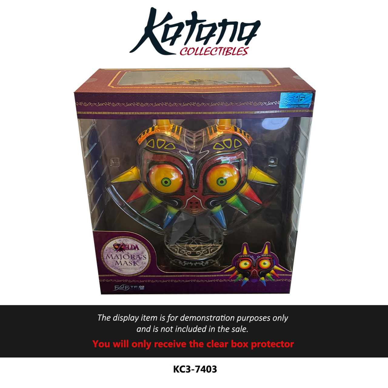 Katana Collectibles Protector For First 4 Figures Legend Of Zelda Majora'S Mask PVC Painted Statue