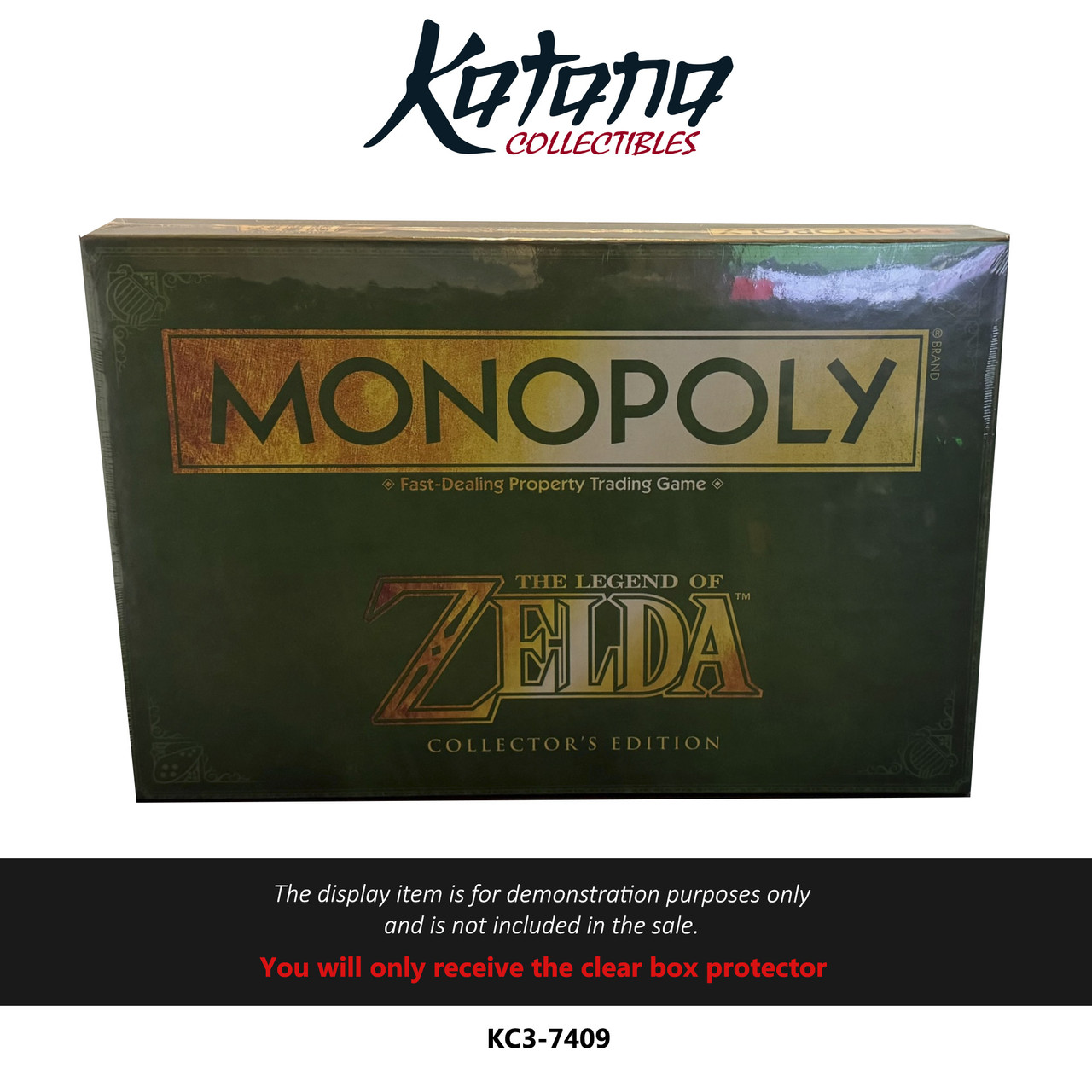 Protector For Hasbro Usaopoly Monopoly The Legend Of Zelda