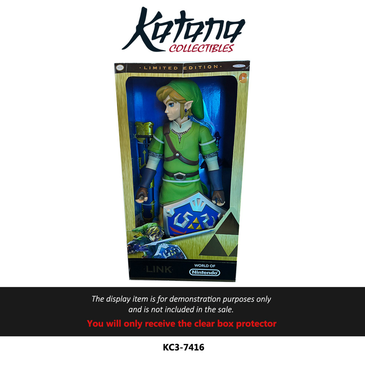 Katana Collectibles Protector For World Of Nintendo Jakks Pacific Limited Edition Link Skyward Sword