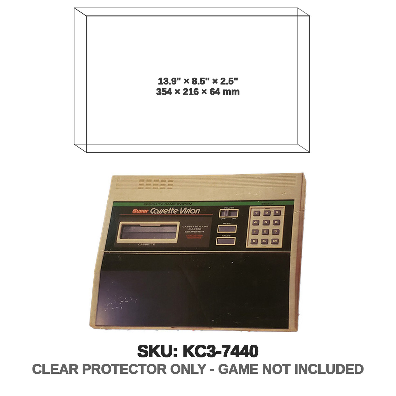 Epoch Super Cassette Vision Console Box
