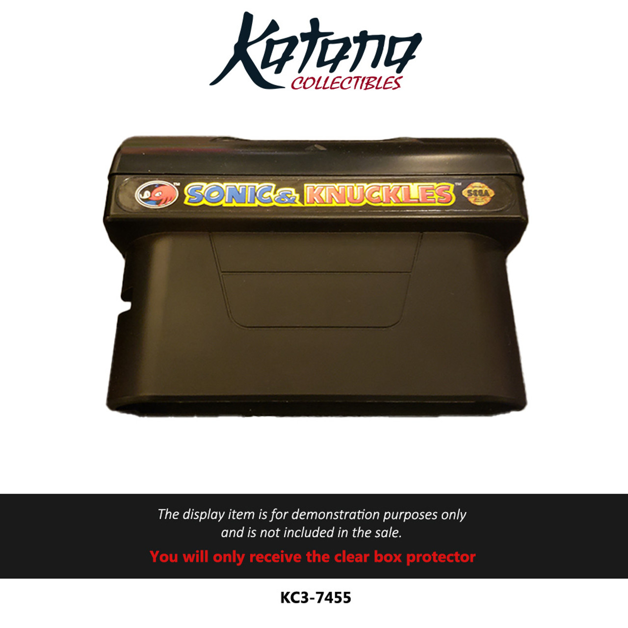 Katana Collectibles Protector For Sonic & Knuckles Sega Genesis Cart