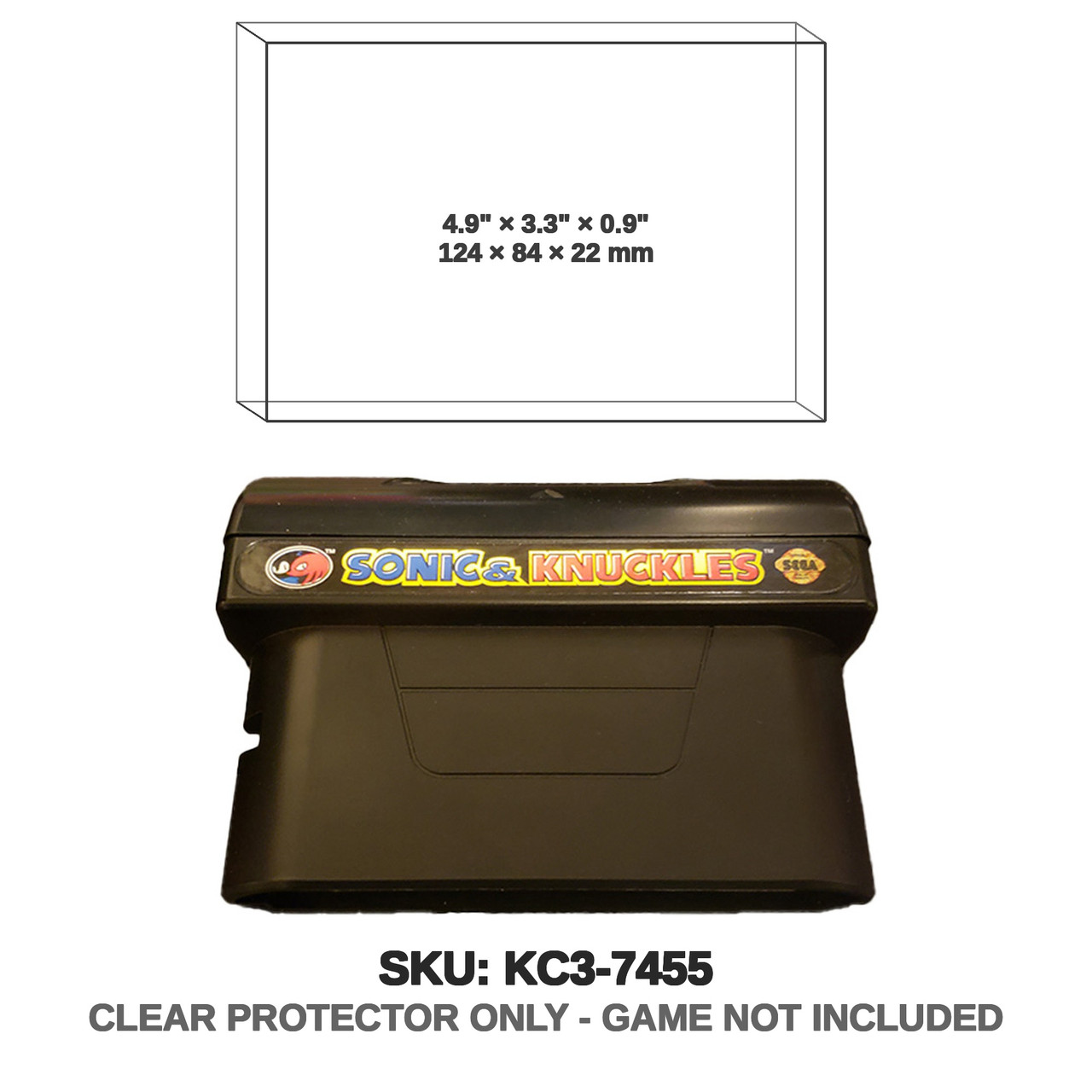 Sonic & Knuckles Sega Genesis Cart