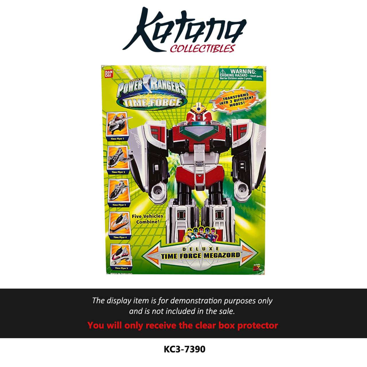 Katana Collectibles Protector For Power Rangers Time Force Deluxe Megazord