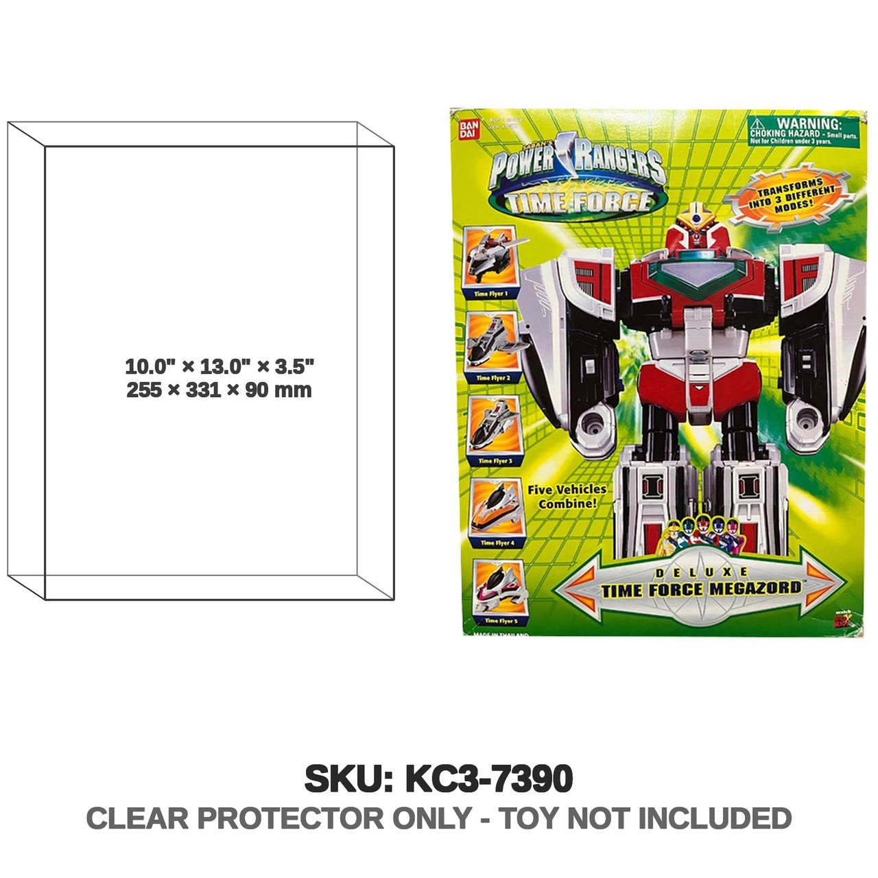 Power Rangers Time Force Deluxe Megazord