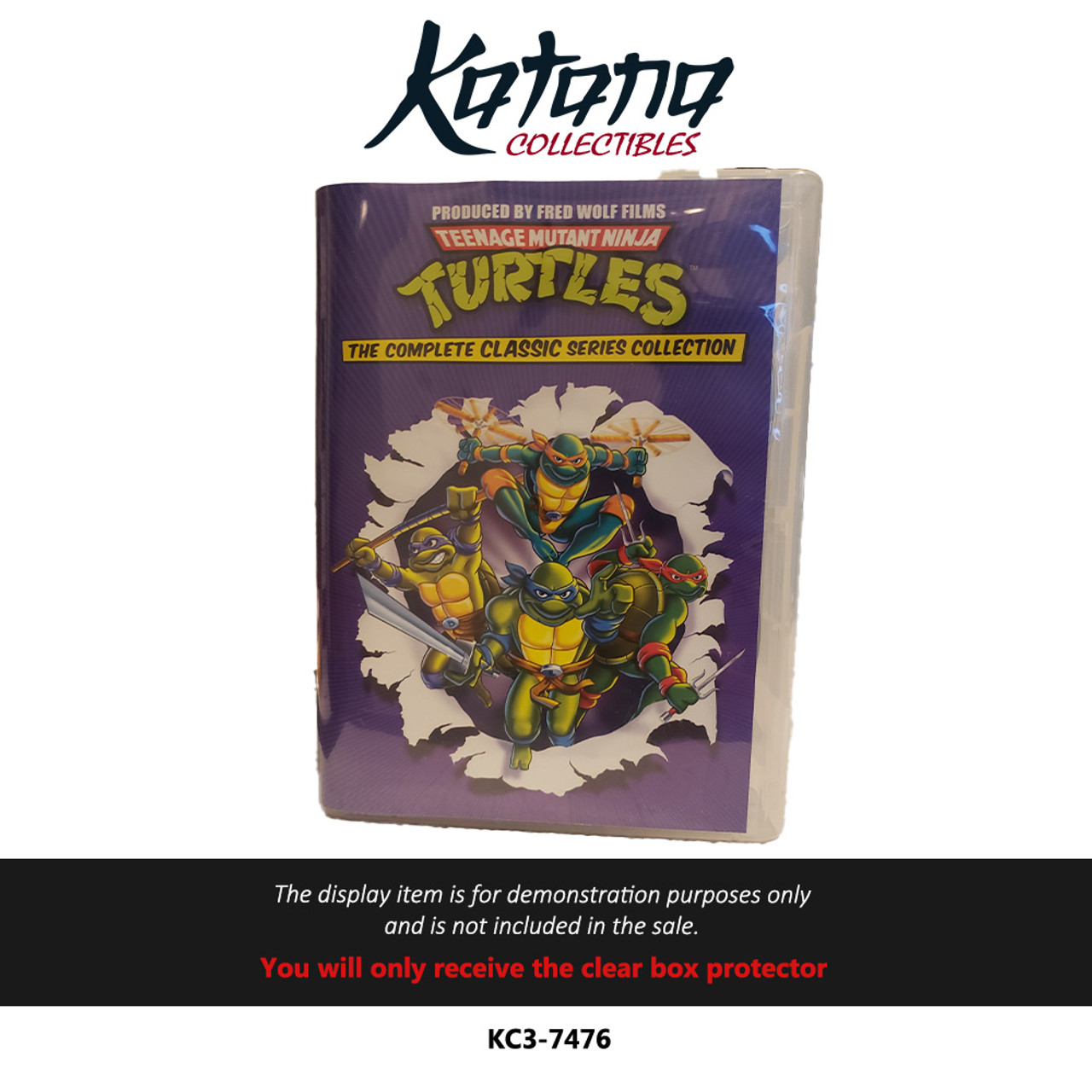 Katana Collectibles Protector For Teenage Mutant Ninja Turtles: The Complete Classic Series Collection (DVD)