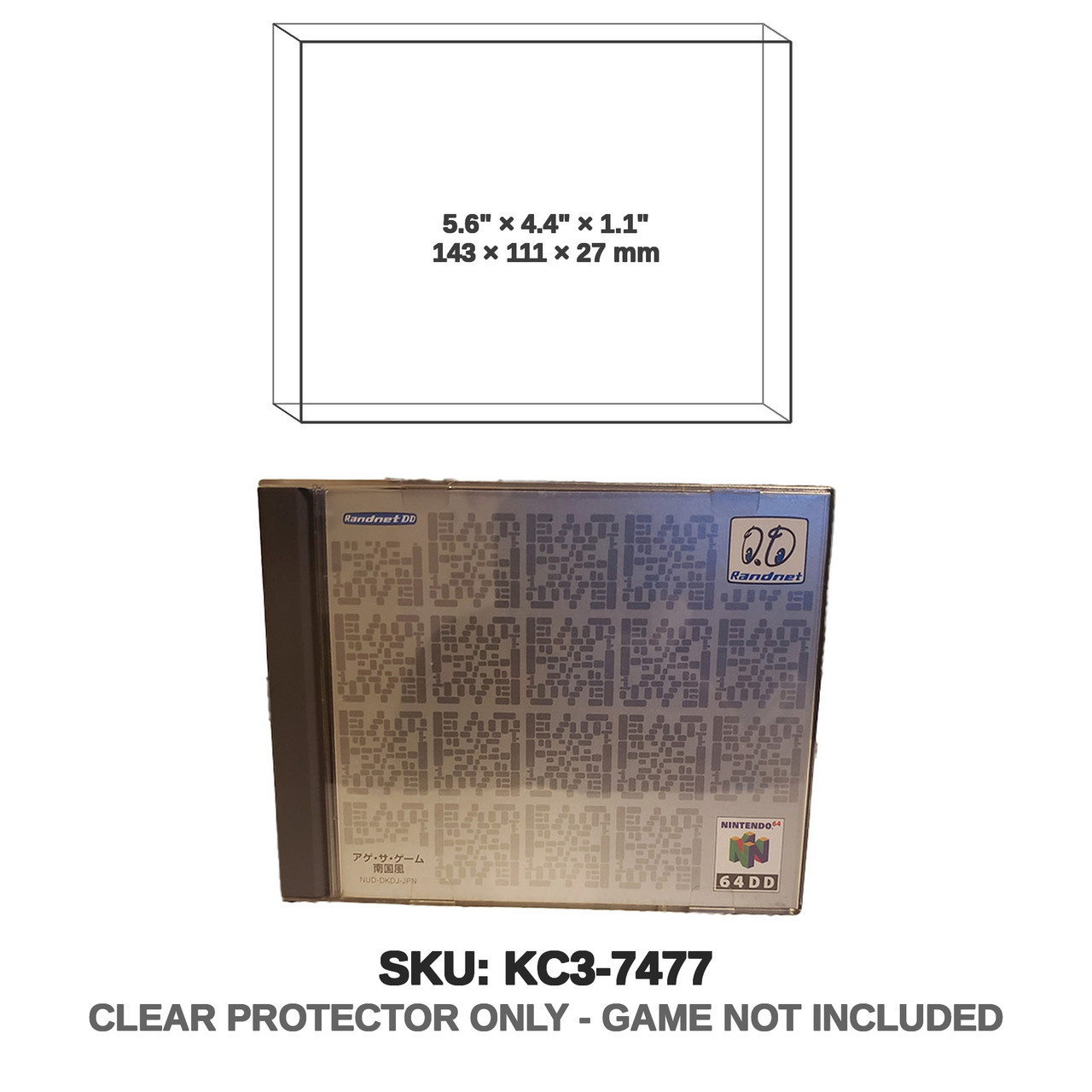 Nintendo 64DD Game Case