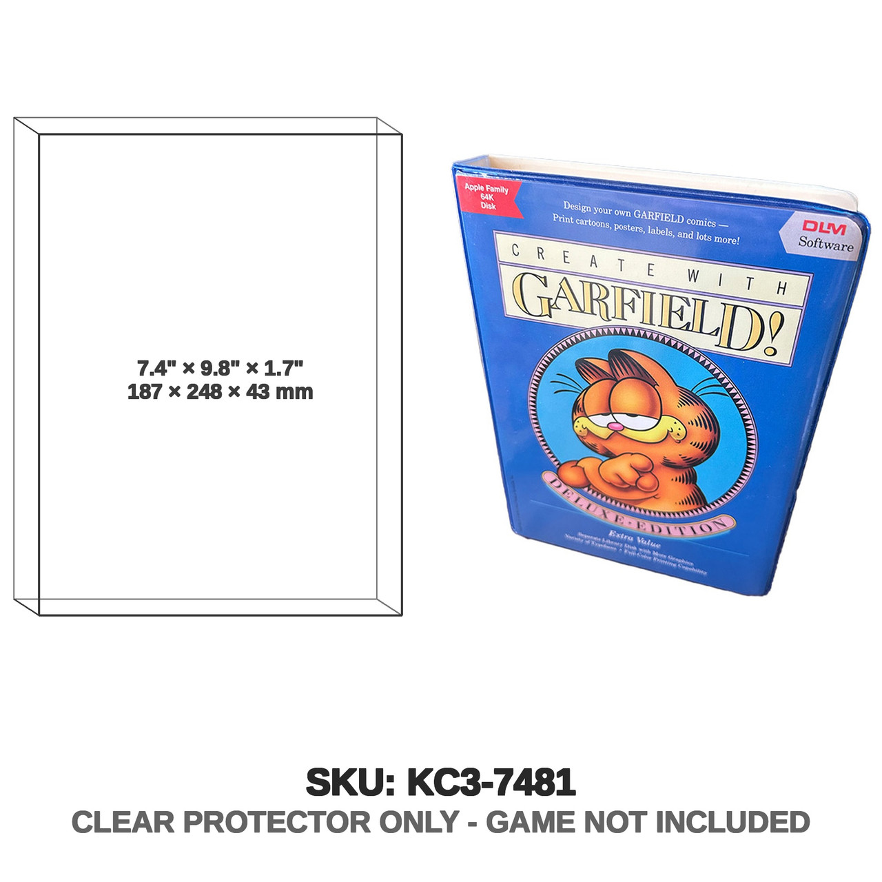 Apple Garfield Apple II Create With Garfield Deluxe Edition