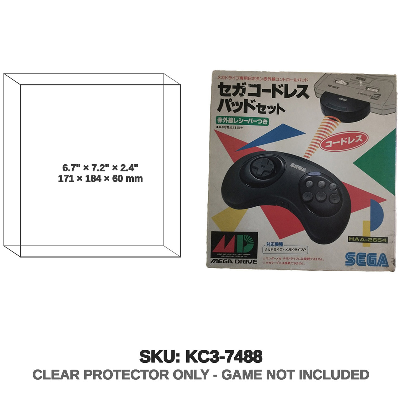 Sega Genesis Mega Drive 2 Wireless Controller Receiver