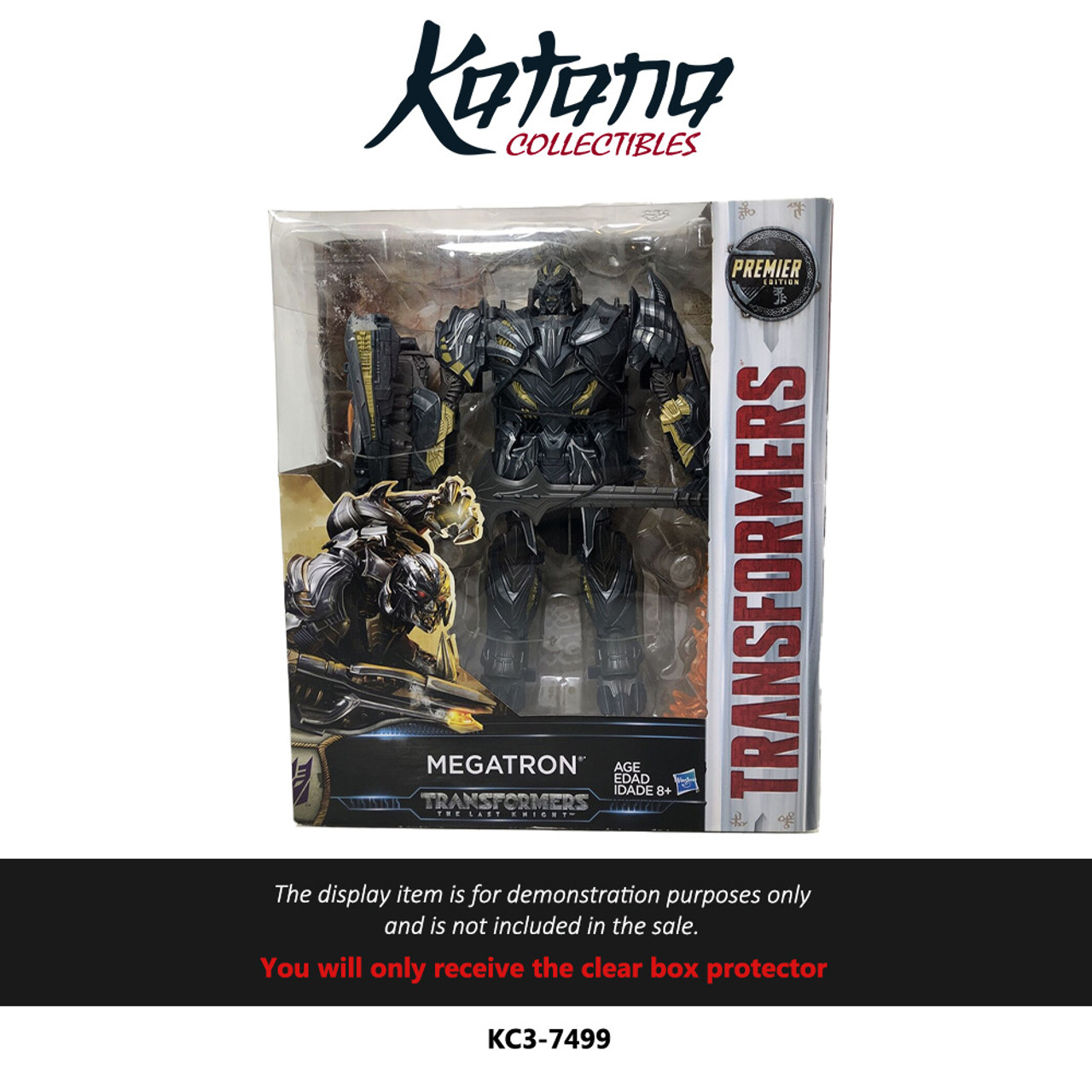 Katana Collectibles Protector For Hasbro Premier Series Transformers Megatron The Last Knight 2016