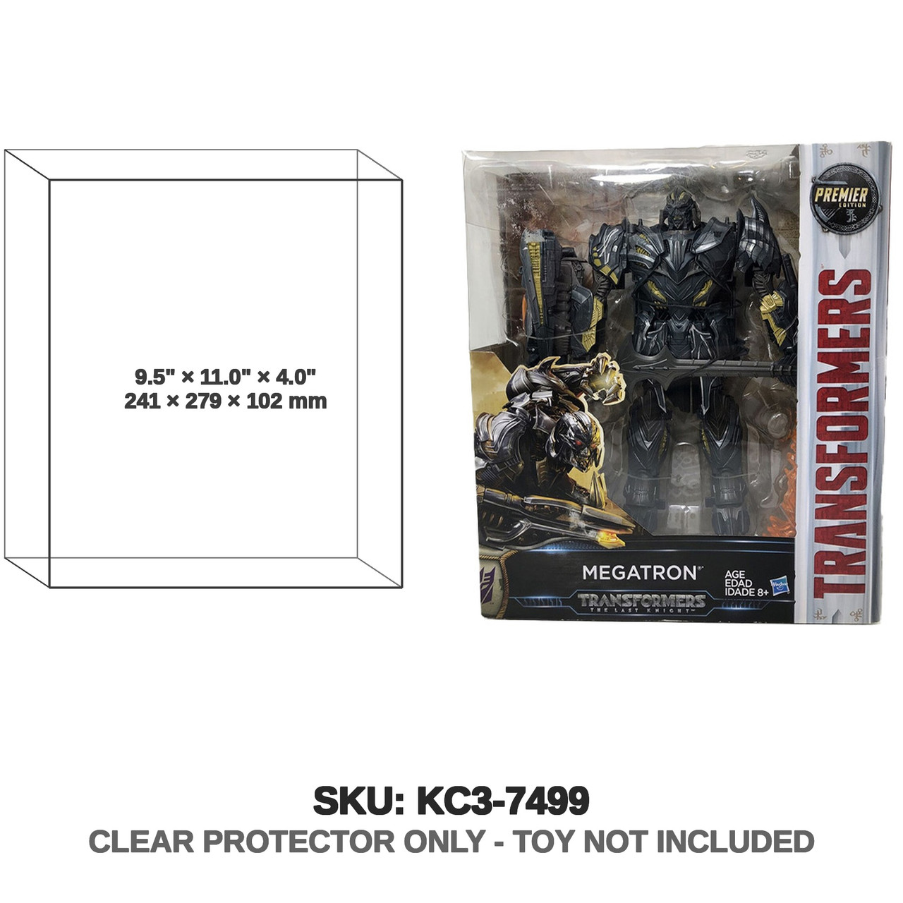 Hasbro Transformers The Last Knight Premier Edition Megatron