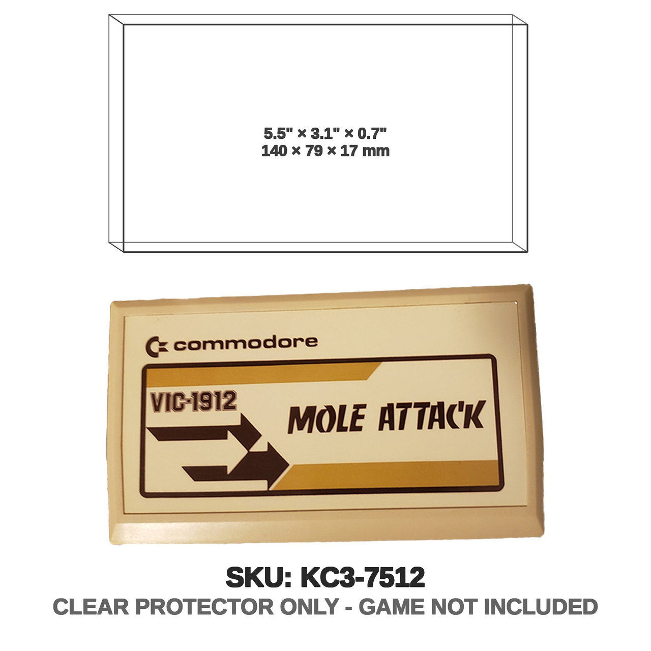 Commodore VIC-20 Game Cart