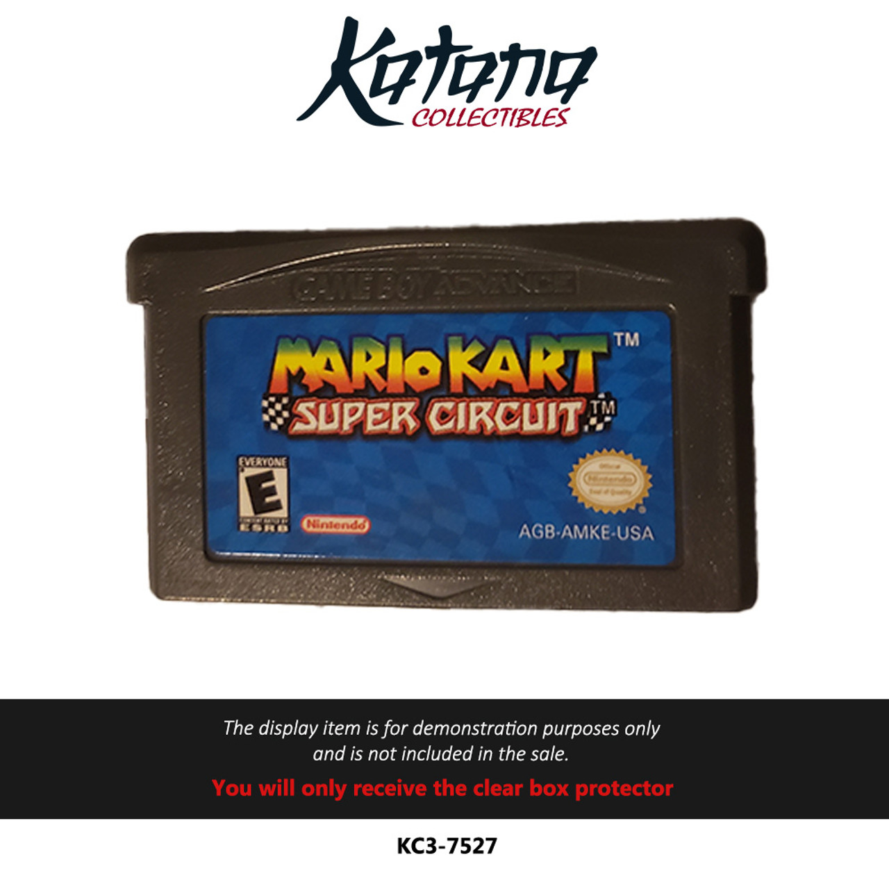 Katana Collectibles Protector For Nintendo Game Boy Advance Cart