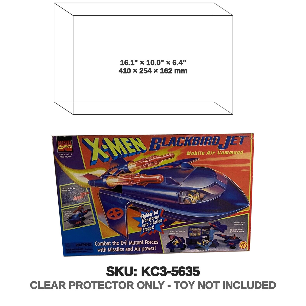 Toybiz X-Men Blackbird Jet