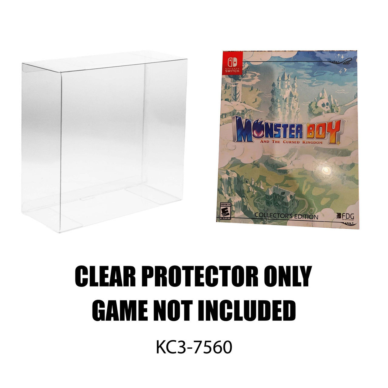 Protector For Monster Boy and the Cursed Kingdom Collector's Edition for Nintendo Switch