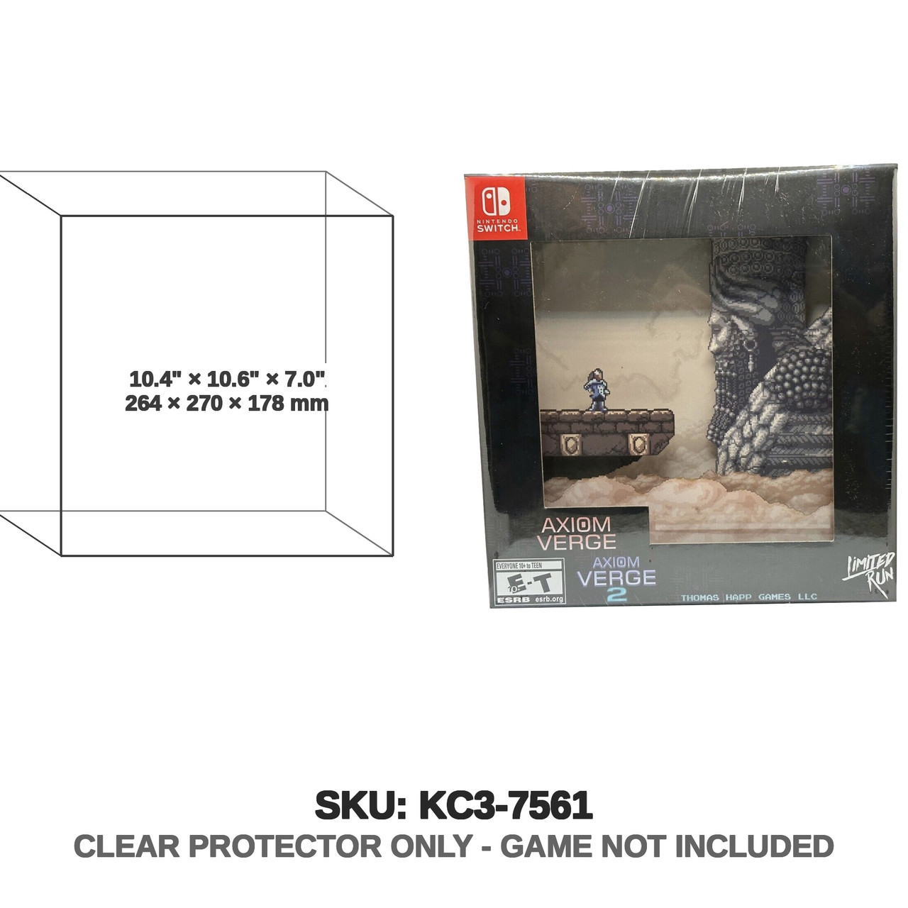 Limited Run Games Axiom Verge 1 and 2 Nintendo Switch Collector's Edition