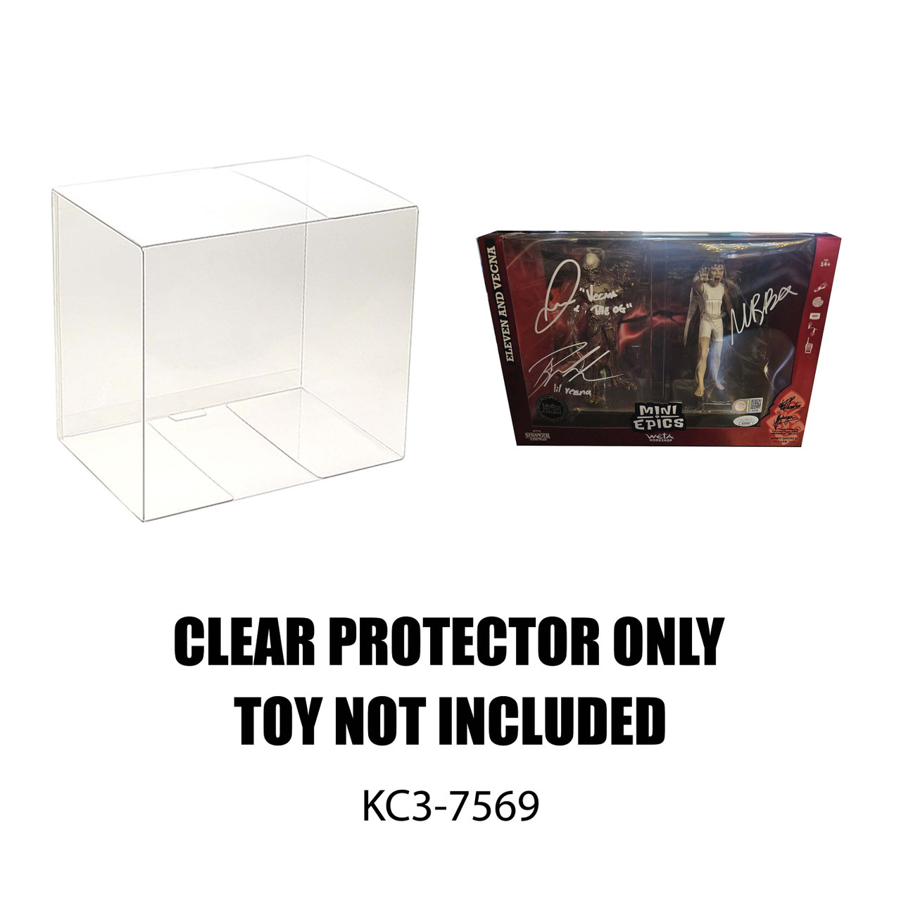 Protector For Mini Epics Stranger Things Vecna vs. Eleven 2 Pack