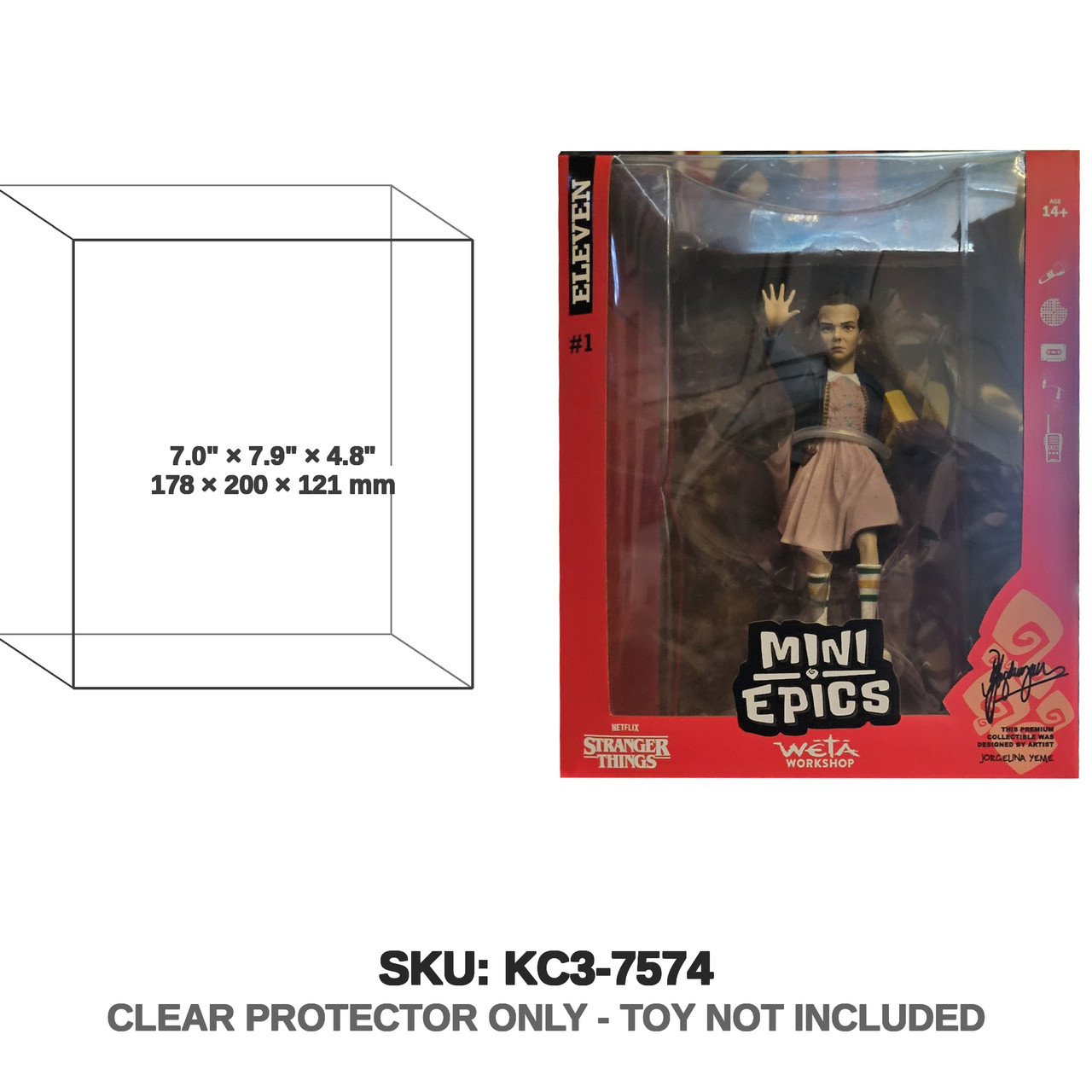 Eleven Stranger Things Mini Epics Figure