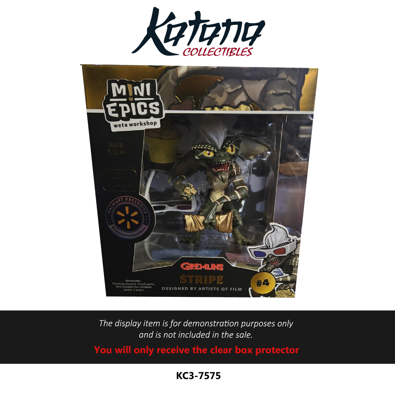 Katana Collectibles Protector For Mini Epics Gremlins Figure