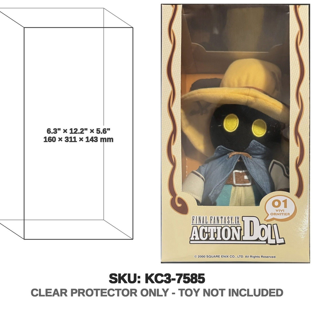 Square Enix Final Fantasy IX Vivi Ornitier Action Doll