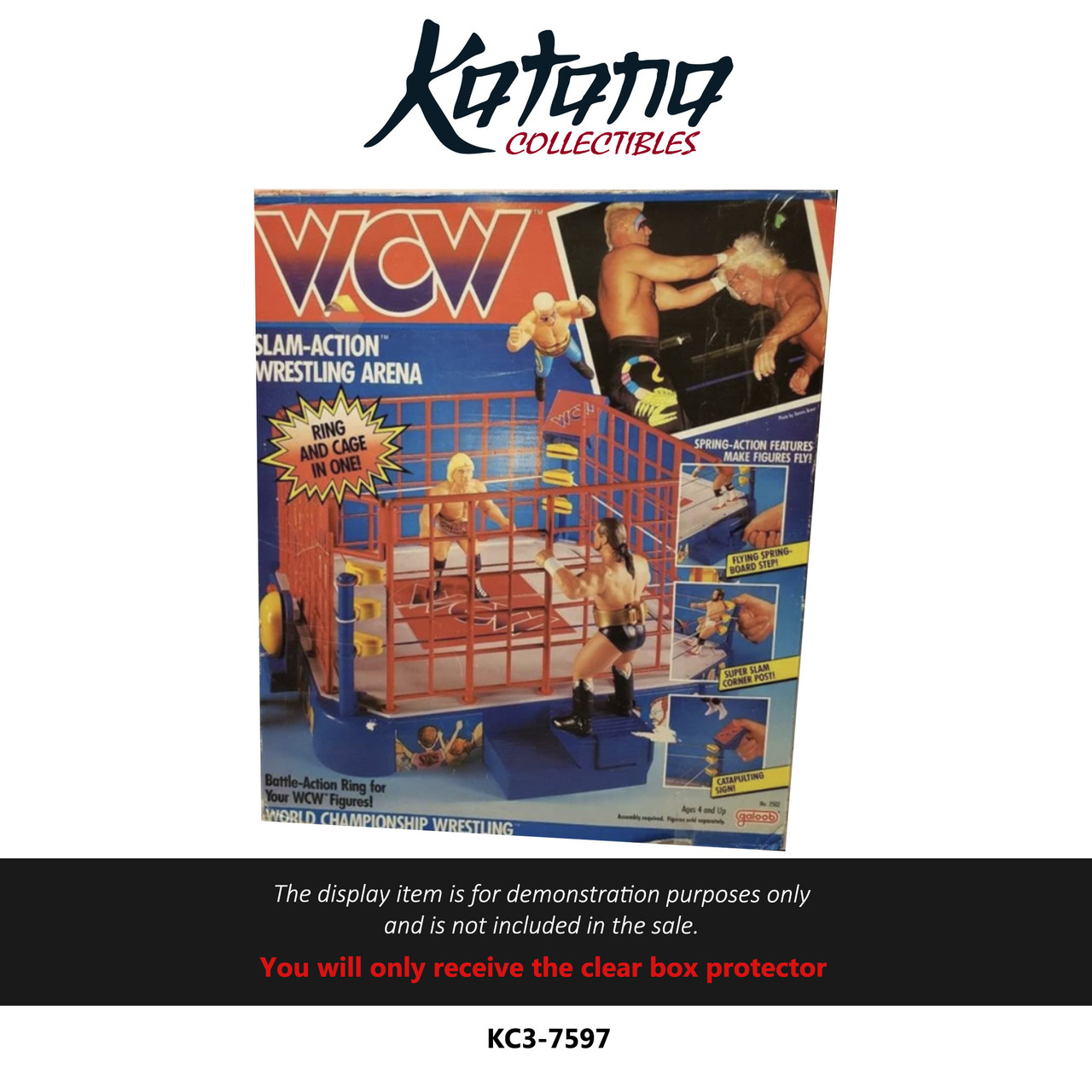 Katana Collectibles Protector For WCW Galoob Wrestling Ring