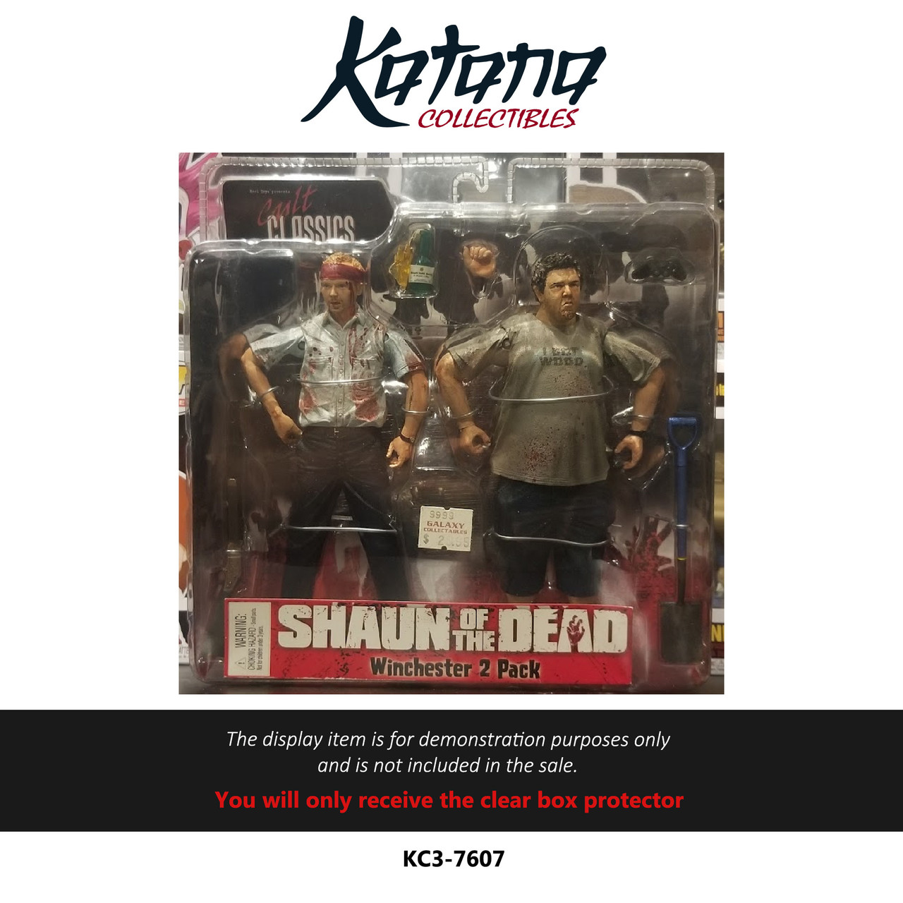 Katana Collectibles Protector For Neca Cult Classics Shaun of the Dead Winchester 2 Pack