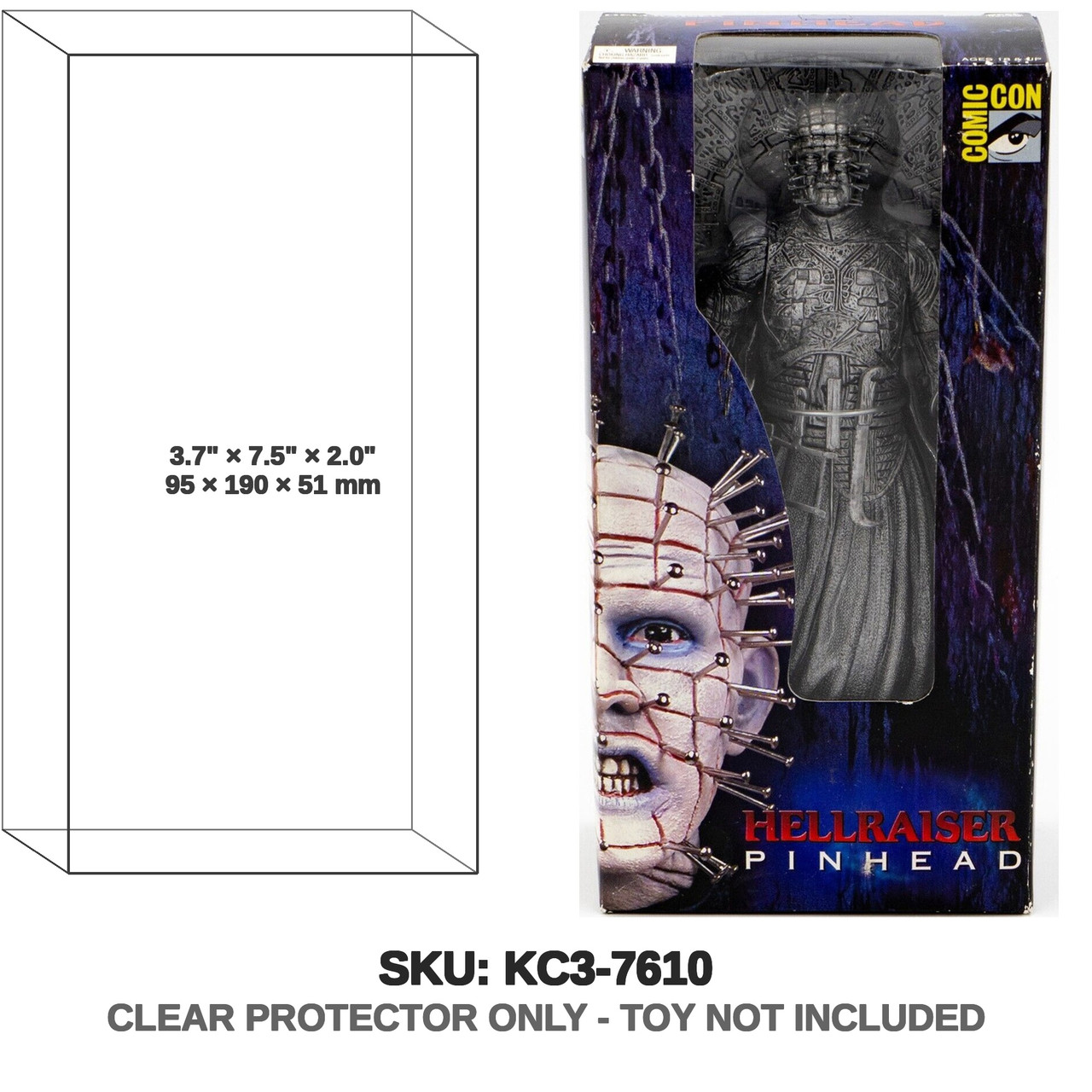 Pinhead Hellraiser Reel Toys SDCC Figure