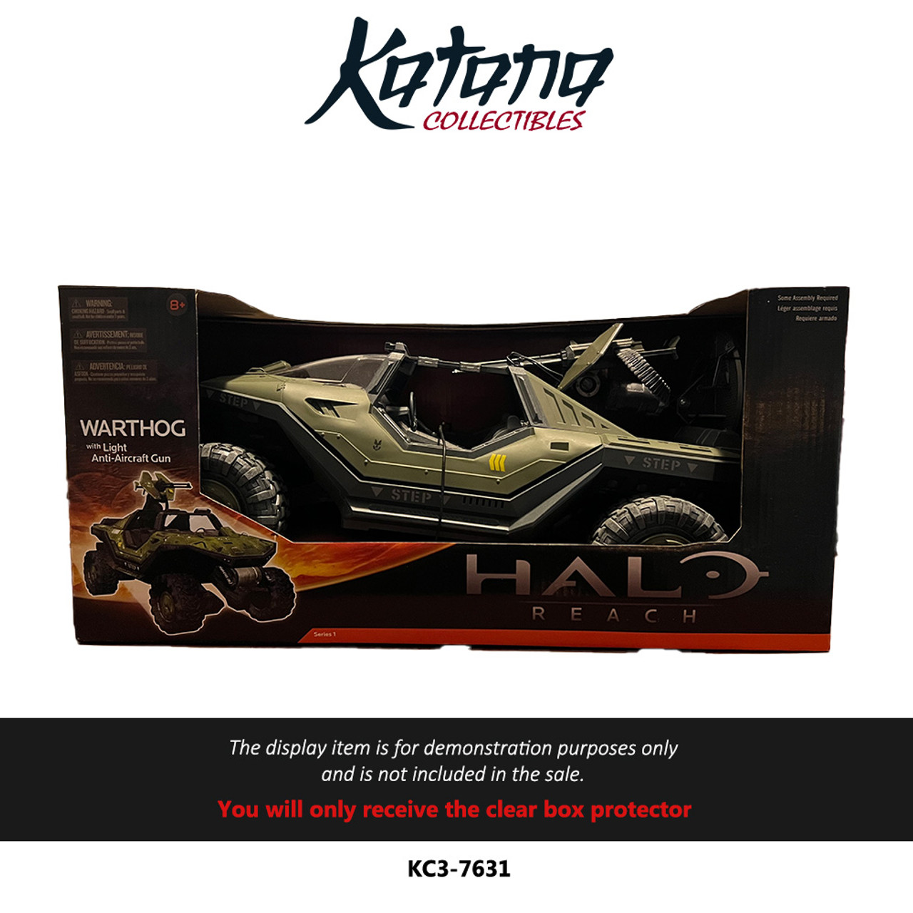 Katana Collectibles Protector For Halo Reach Warthog with Light Anti-Aircraft Gun